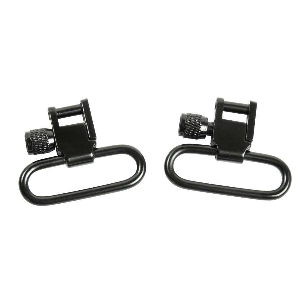 Slings Swivels NC Star Ready Series 1" LOCKABLE SLING SWIVEL (PAIR)/BLACK